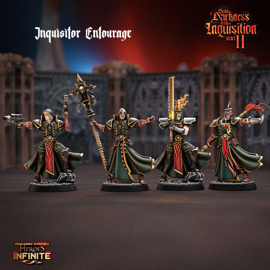 Heroes Infinite Raging Heores - Inquisitorial Entourage, Custodes  - Grim Darkness of the Inquisition 2 #40