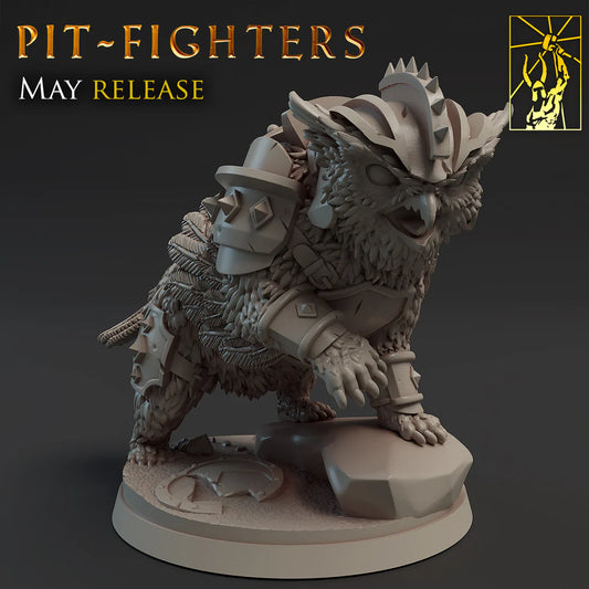Titan Forge - Ironbeak the Owlbear - Pithfighters 2021 May