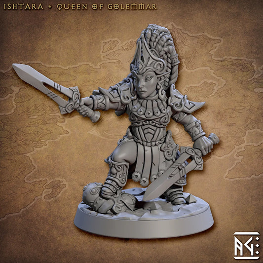 Artisan Guild - Ishtara Female Gnome Queen of Golemmar - Golemmar Gnomes 2022 November