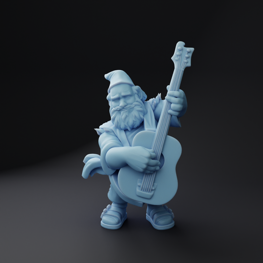 Twin Goddess Miniatures - Jage, Gnome Bard - Bardic Beatdown