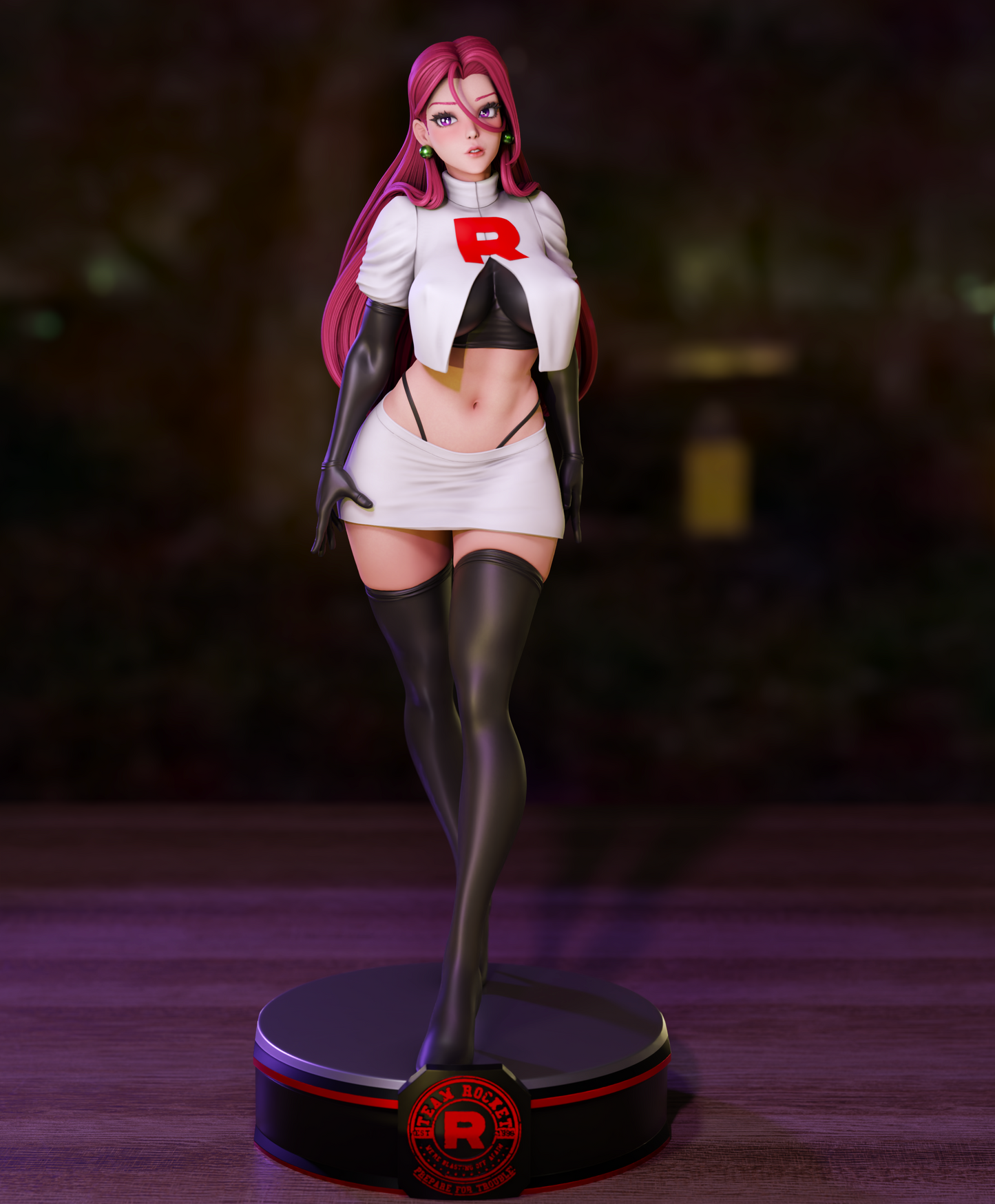 Momoji3D Studio - Jessie, Rocket Team - Pokemon