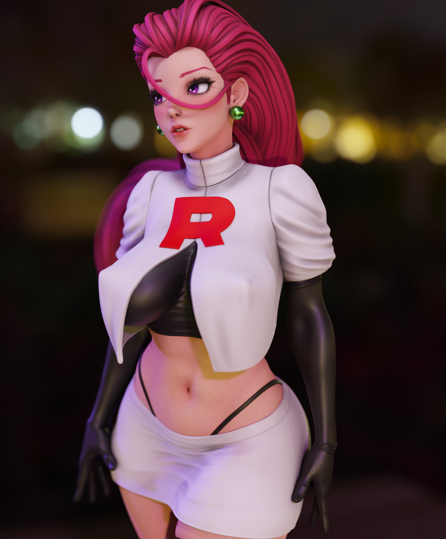 Momoji3D Studio - Jessie, Rocket Team - Pokemon