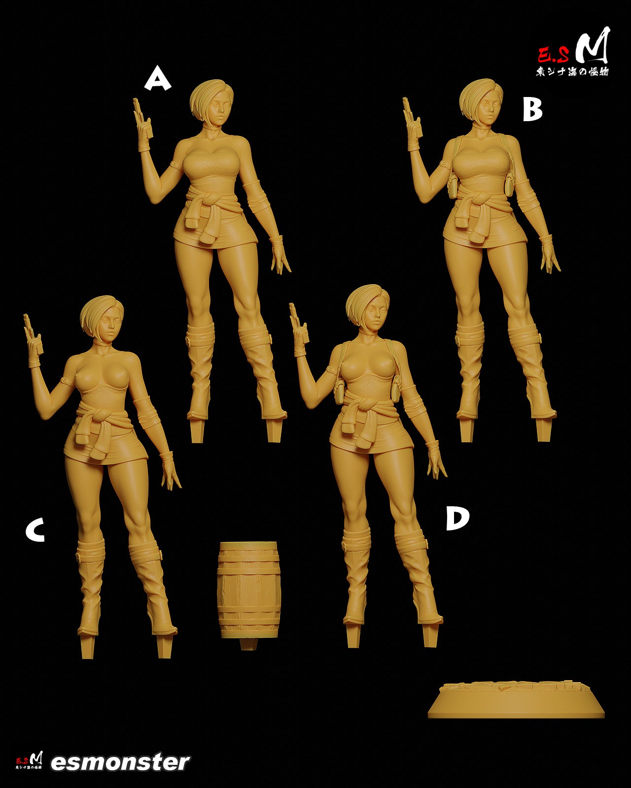 E.S.Monster - Jill Valantine, Resident Evil