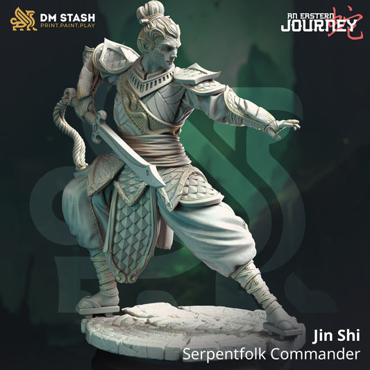 DM Stash - Jin Shi, Yuan-Ti Commander - An Eastern Journey 2024 December