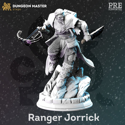 DM Stash - Jorrick Male Human Ranger - The Frozen wastes of Oldavor 2021 December Release