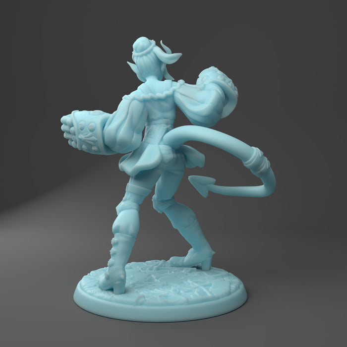 Twin Goddess Miniatures - Tiefling Artificer - 2021 June