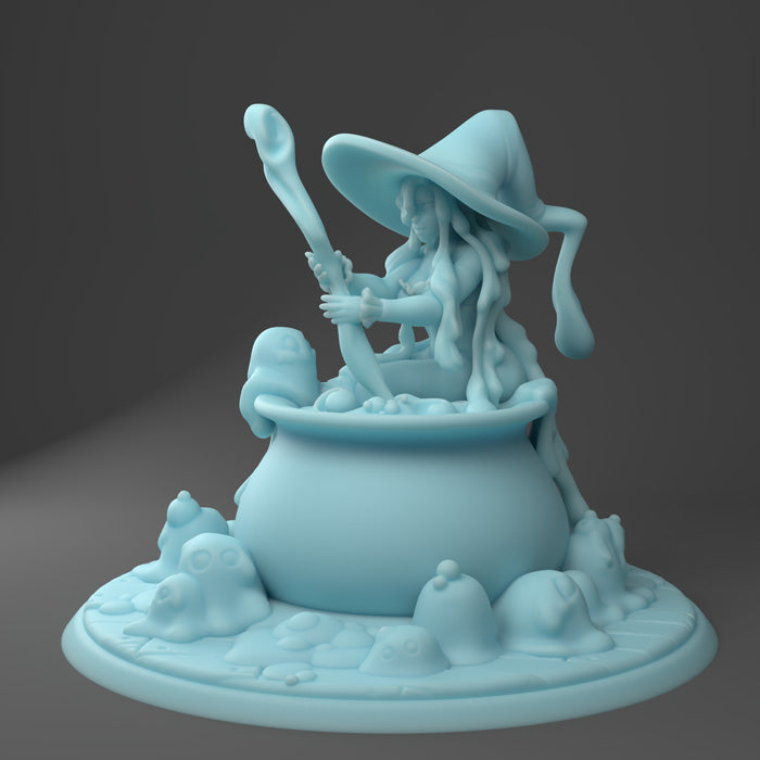 Twin Goddess Miniatures - Slime Witch - 2021 June