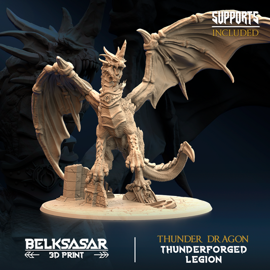Belksasar - Thunder Dragon (Gargantuan) - Thunderforged Legion 2025 July