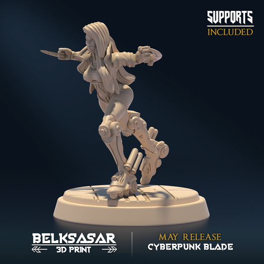Belksasar - Roller Blade B - Cyberpunk Blade 2023 May