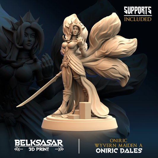 Belksasar - Oniric Kitsune Wyvern Maiden A, Oniric Dreams 2025 January