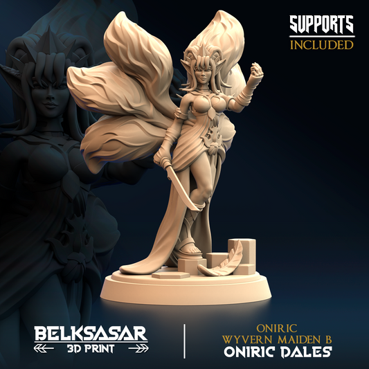 Belksasar - Oniric Kitsune Wyvern Maiden B, Oniric Dreams 2025 January