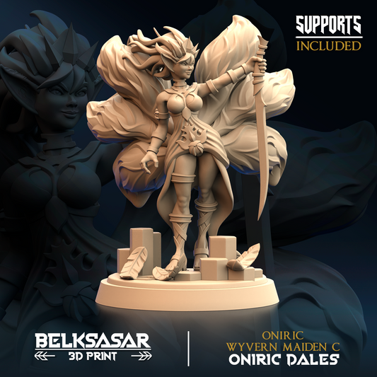 Belksasar - Oniric Kitsune Wyvern Maiden C, Oniric Dreams 2025 January