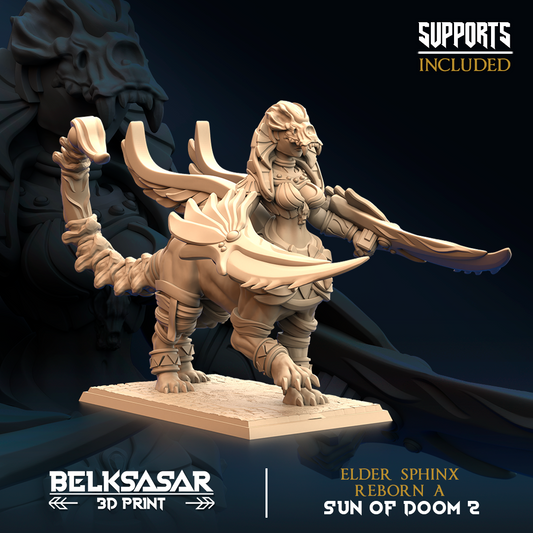 Belksasar - Elder Sphinx Reborn B (Huge) - Sun of Doom 2025 April