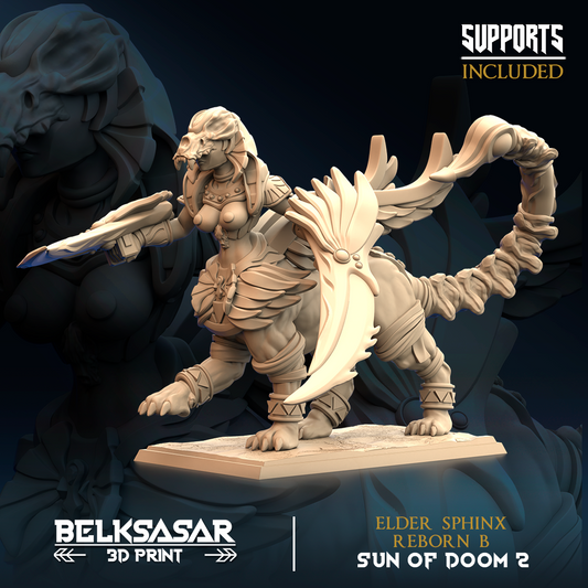 Belksasar - Elder Sphinx Reborn A (Huge)- Sun of Doom 2025 April