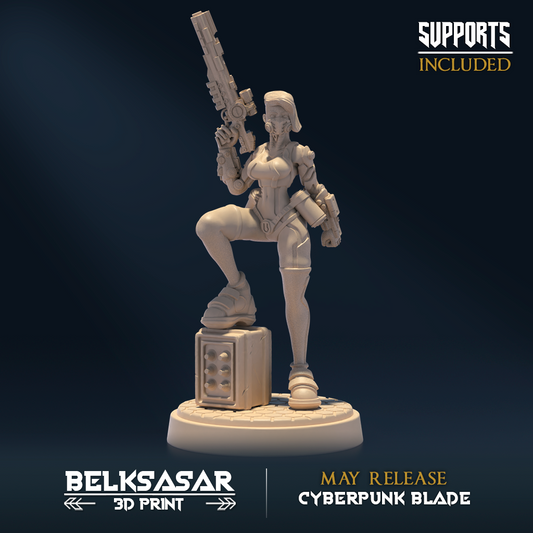 Belksasar - Neon Outlaw A - Cyberpunk Blade 2023 May