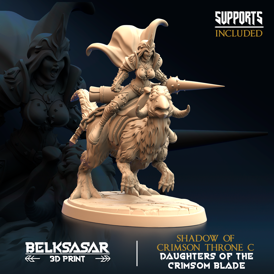 Belksasar - Shadow of Crimson Throne C - Daughters of the Crimsom Blade 2025 November