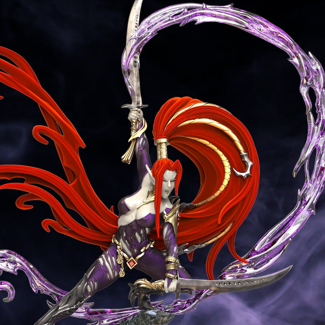 Raging Heroes Infinite - Kemlith, The Breath of Darkness - Elves of Darkness and Demons of Lust - 2023 February