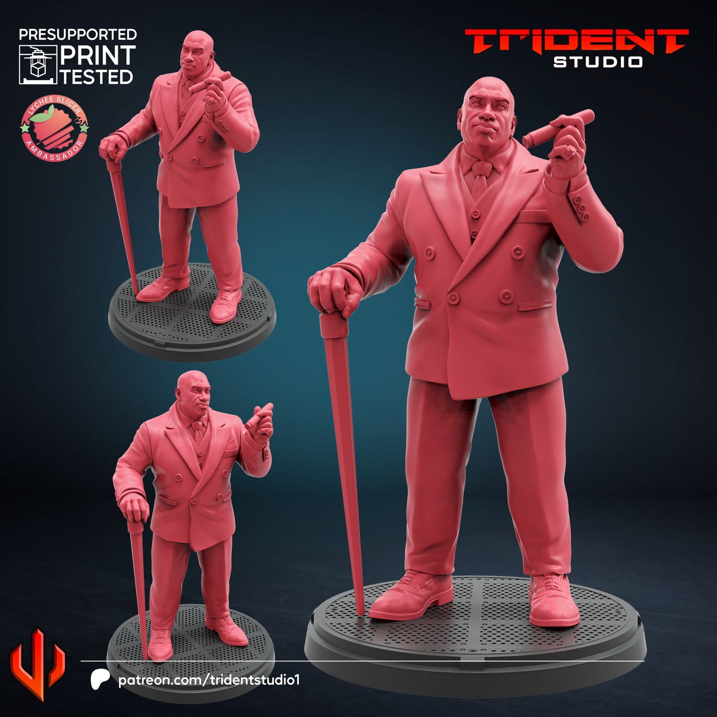 Trident Miniatures - Kingpin, Wilson Fisk - 2024 September