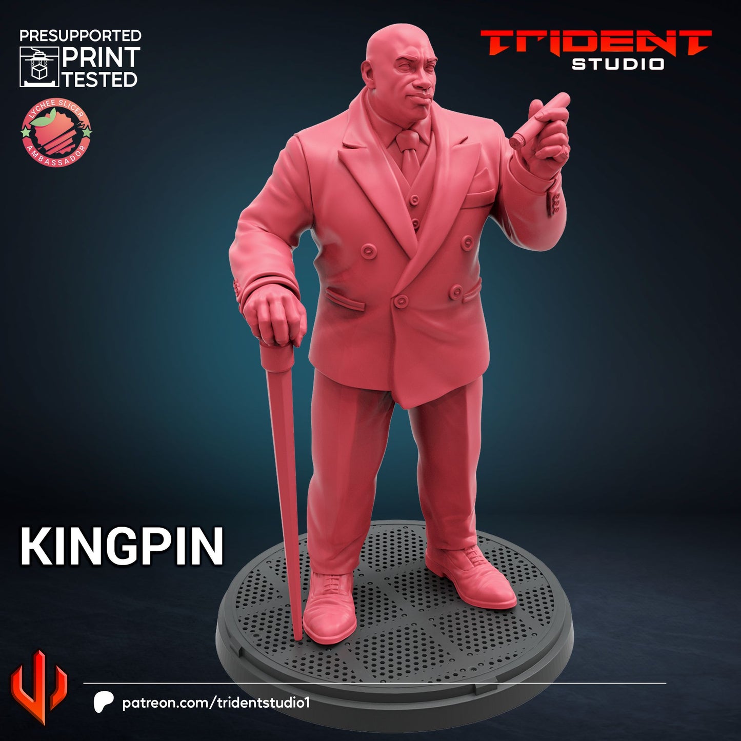 Trident Miniatures - Kingpin, Wilson Fisk - 2024 September