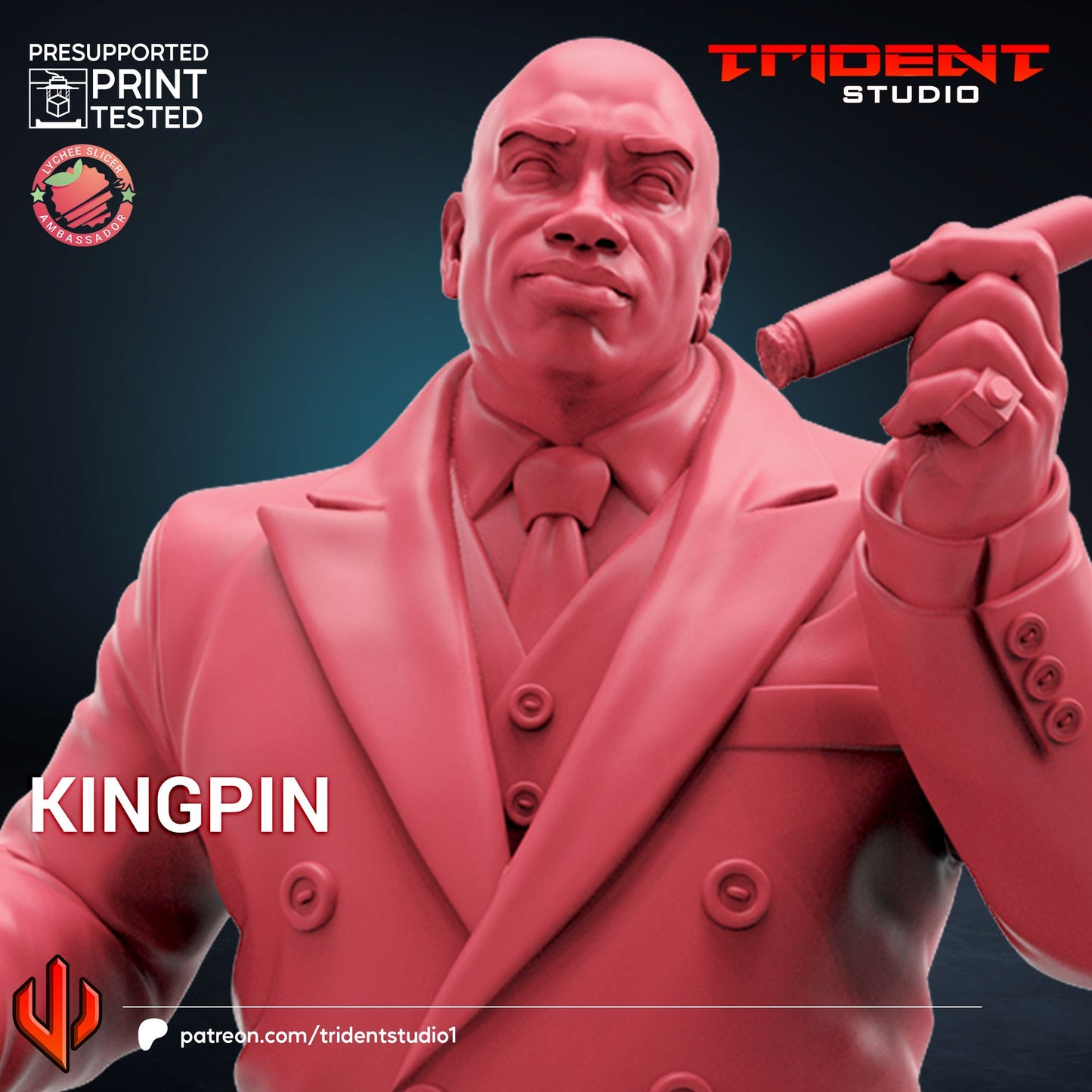 Trident Miniatures - Kingpin, Wilson Fisk - 2024 September