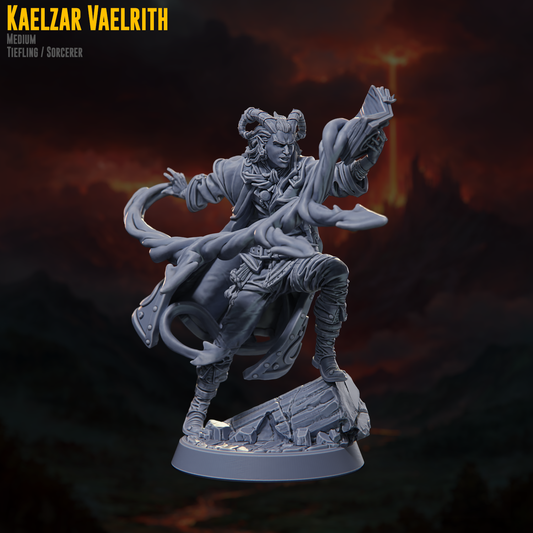 Claymore Miniatures - Kaelzar Vaelrith - The Conflagration 2025 July
