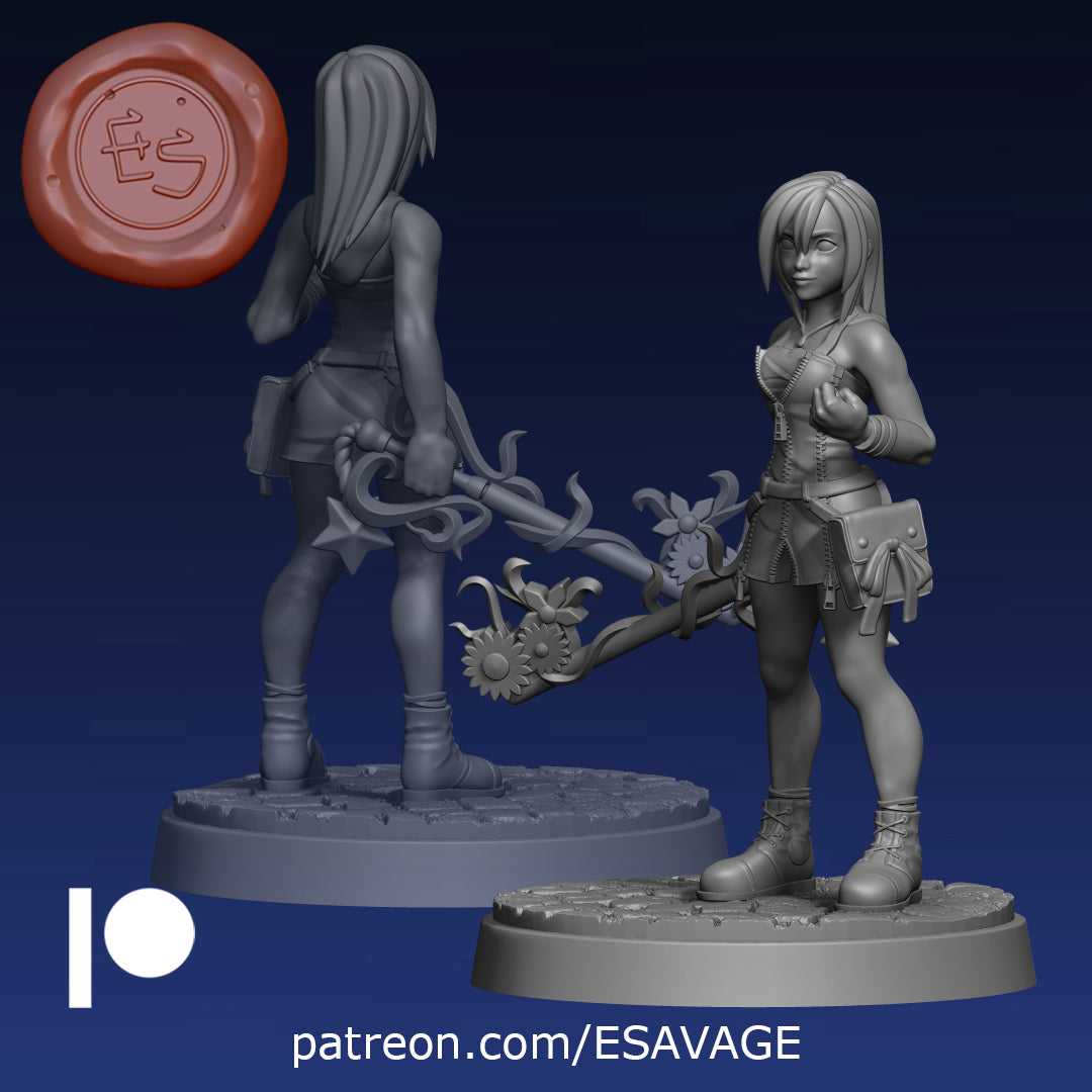 Eathan Savage Studios - Kingdom Hearts Miniatures 2022 September Release