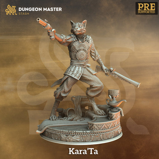 DM Stash - Kara Ta Tabaxi Gunslinger - Sands of Sudd 2021 July Release