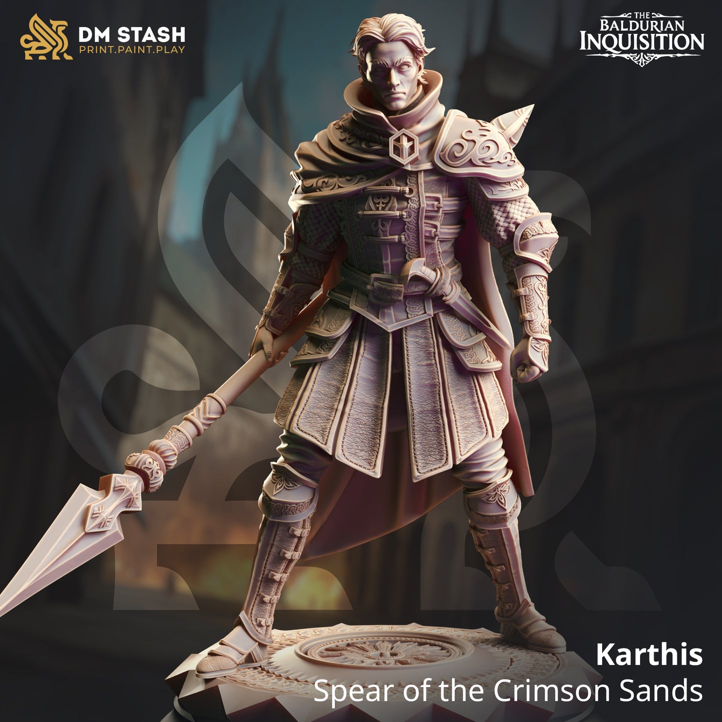 DM Stash - Karthis, Spear of the Crimson Sands - Baldurian Inquisition 2025 March