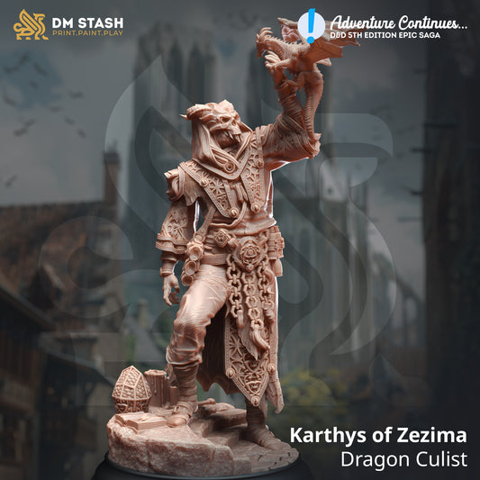 DM Stash - Karthys of Zezima, Dragon Culist - Adventures Continues 2024 May