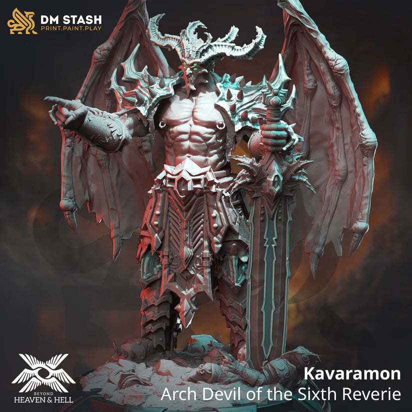 DM Stash - Kavaramon, Arch Devil of the Sixth Reverie (Huge) - Beyond Heaven and Hell 2023-10
