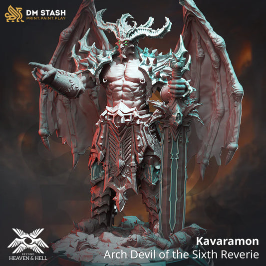 DM Stash - Kavaramon, Arch Devil of the Sixth Reverie (Huge) - Beyond Heaven and Hell 2023-10
