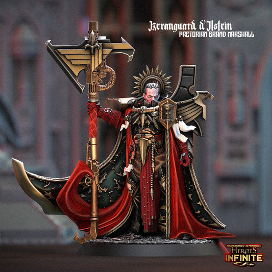 Heroes Infinite Raging Heores - Keranguard d'Ilstein, Pretorian Grand Marshall, Adeptus Custodes - Grim Darkness of the Inquisition2 #40