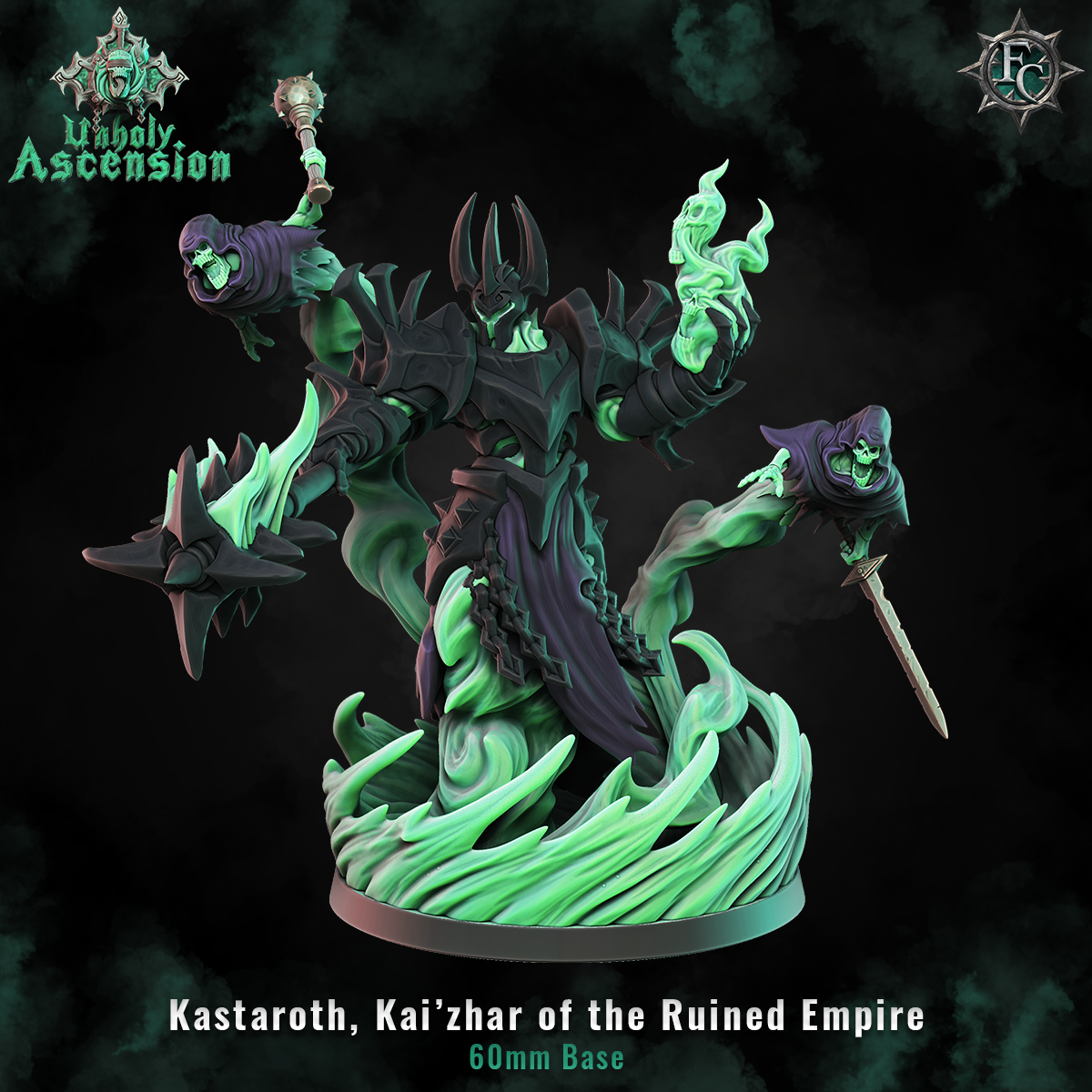 Flesh Craft Studio  - Kai'zhar Kastaroth of The Ruined Empire - Court of Riun 2022 September
