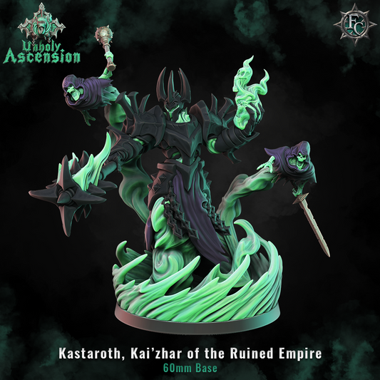 Flesh Craft Studio  - Kai'zhar Kastaroth of The Ruined Empire - Court of Riun 2022 September