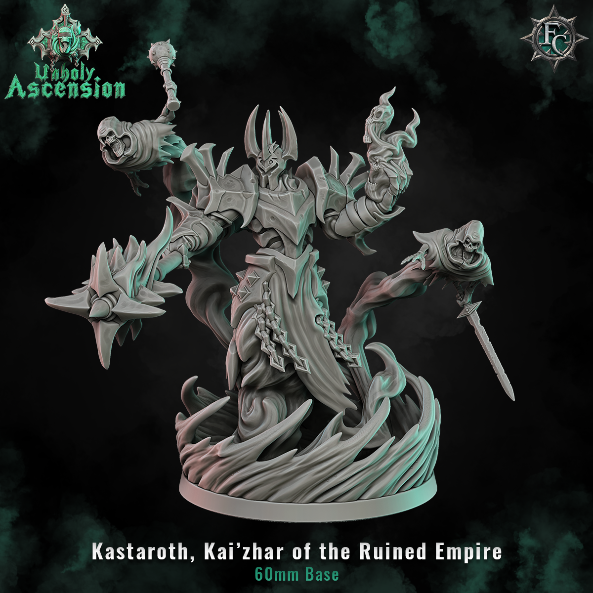 Flesh Craft Studio  - Kai'zhar Kastaroth of The Ruined Empire - Court of Riun 2022 September
