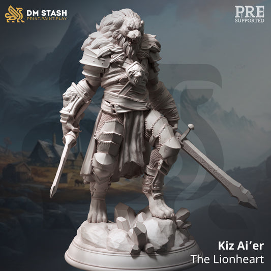 DM Stash - Kiz Ai’er, The Lionheart - Hexhunters of Brightstone 2023 January