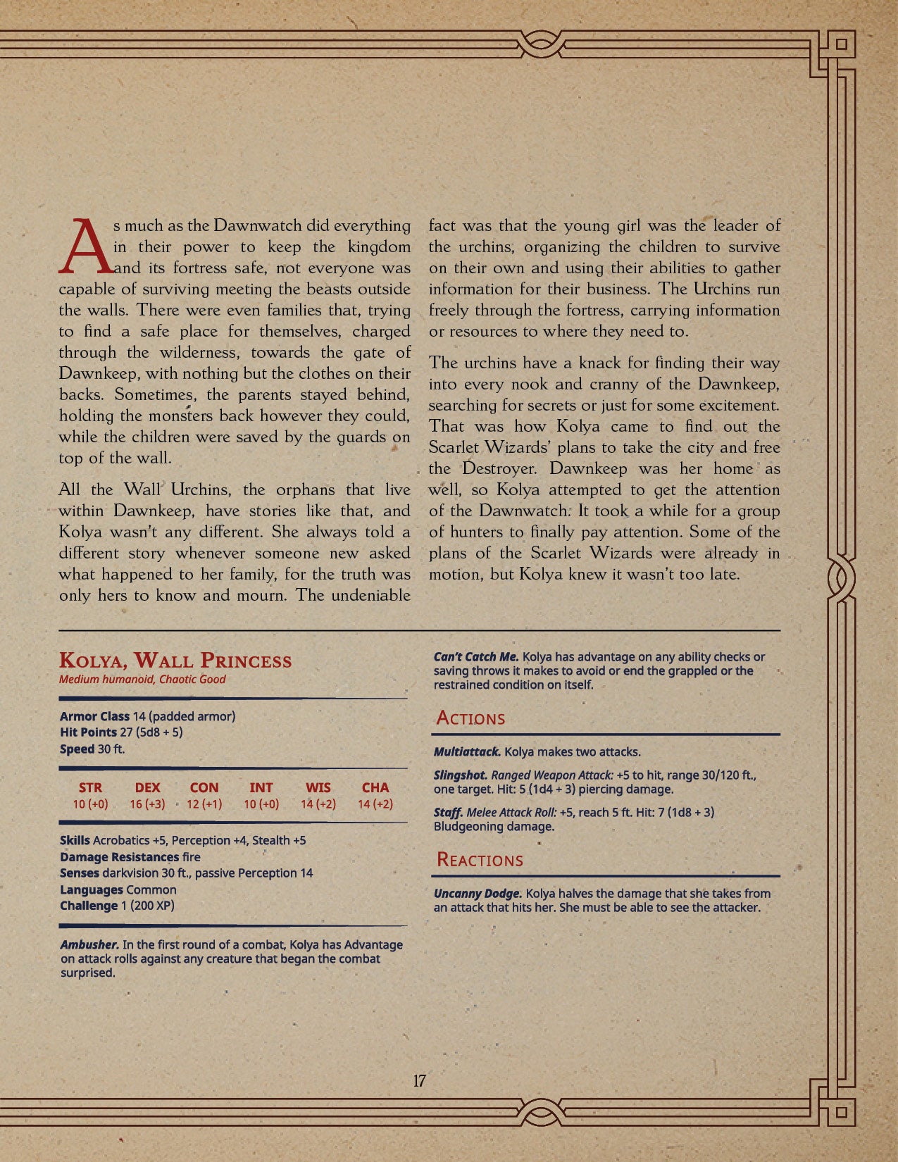 Loot Studio - Kolya Wall Princess - Dawnkeep Assault 2025 November