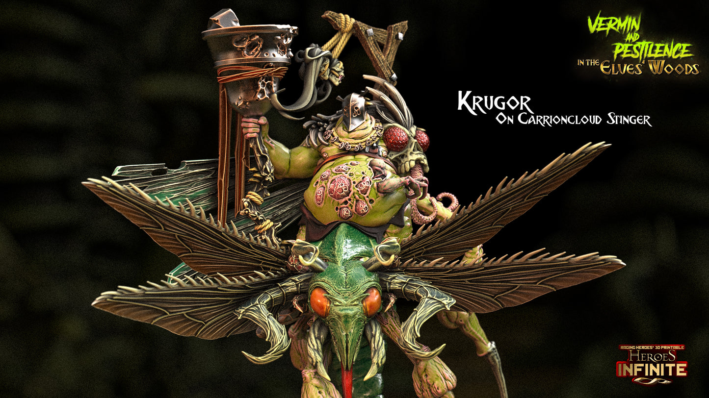 Heroes Infinite Raging Heores - Krugor on Carrioncloud - 2024 Vermin and Pestilence in the Elves Woods #53