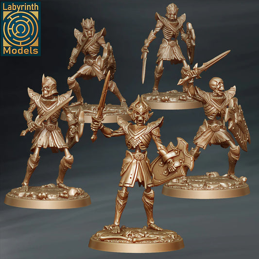 Labyrinth Models - Undead Crypt Knights (5 units) - Vampires 2022 December