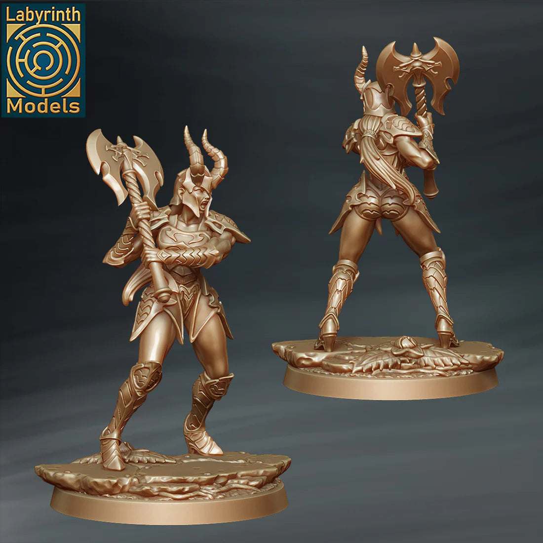 Labyrinth Models - Dragon Hunter Figther 1 - Dragon Cult 2023 January