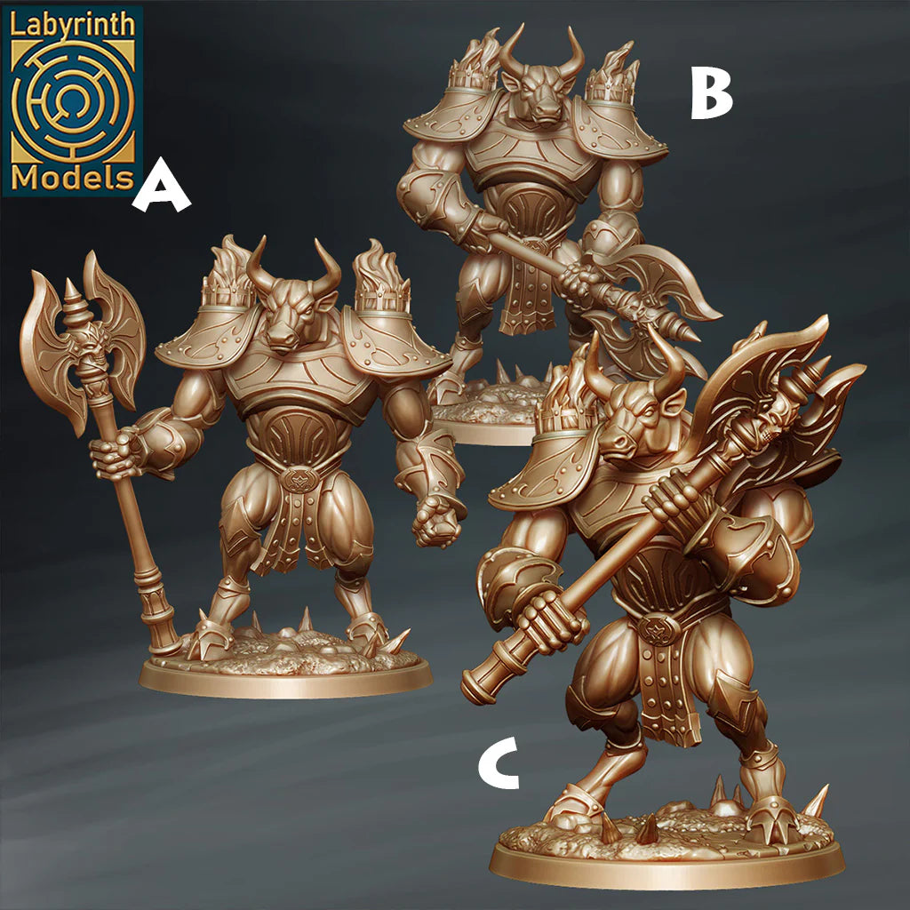 Labyrinth Models - Minotaur Golem - Infernals Collection Vol. 2 2023 May