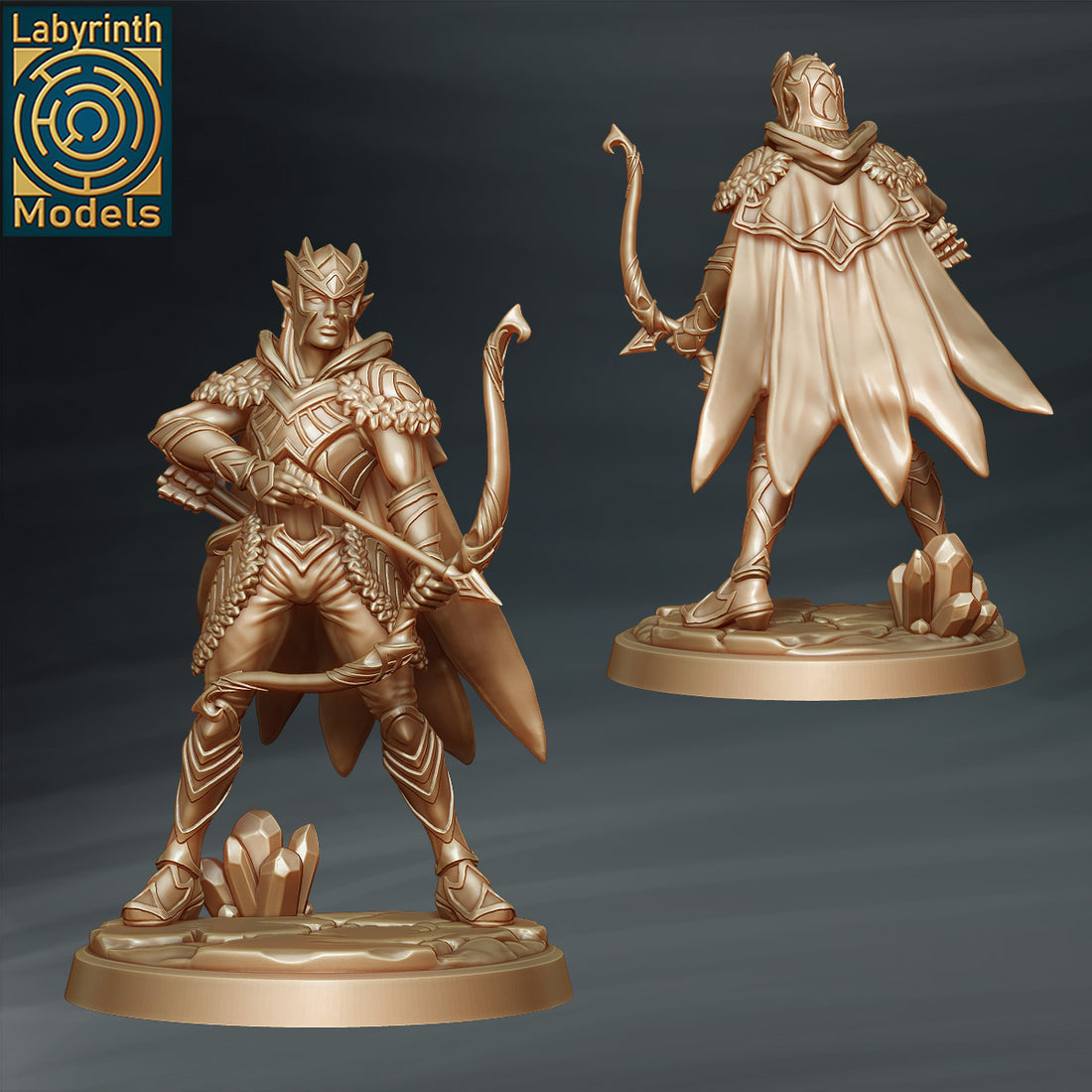Labyrinth Models - Ice Elf Archer 2 - Ice Queen 2023 February