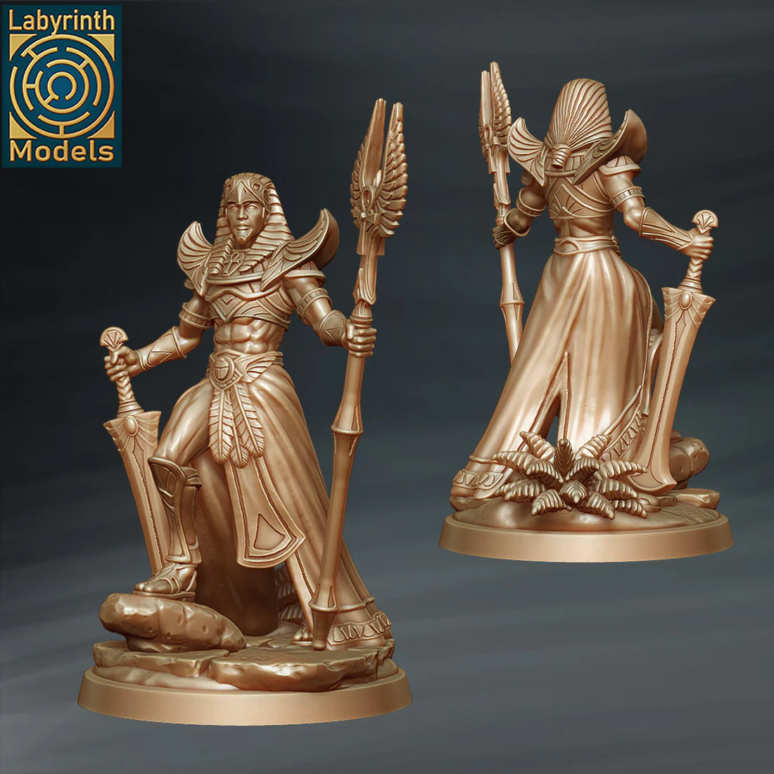 Labyrinth Models - Priest of Horus Human - Kingdom of Kemet 2022 November