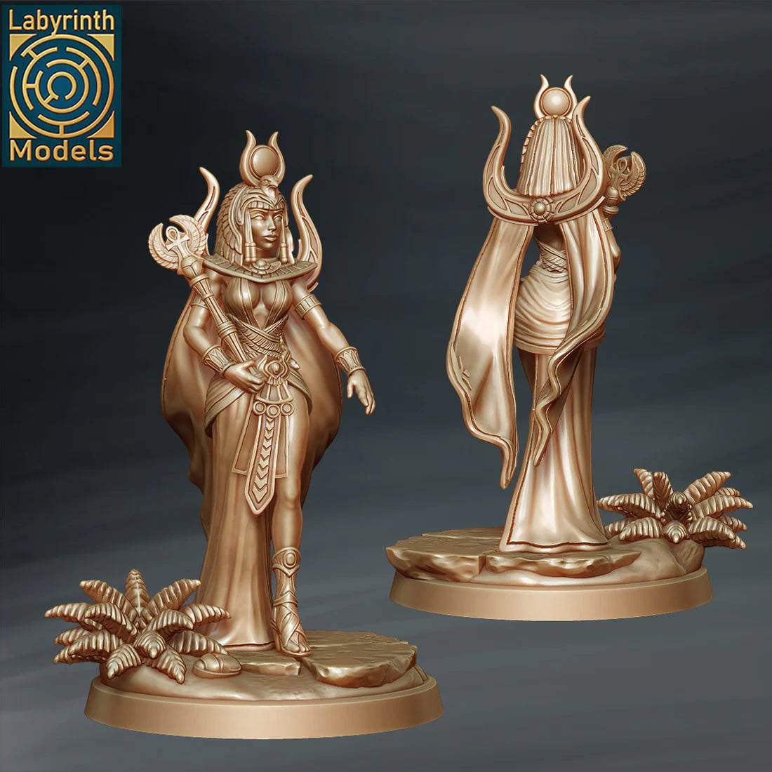 Labyrinth Models - Queen Human Wizard - Kingdom of Kemet 2022 November