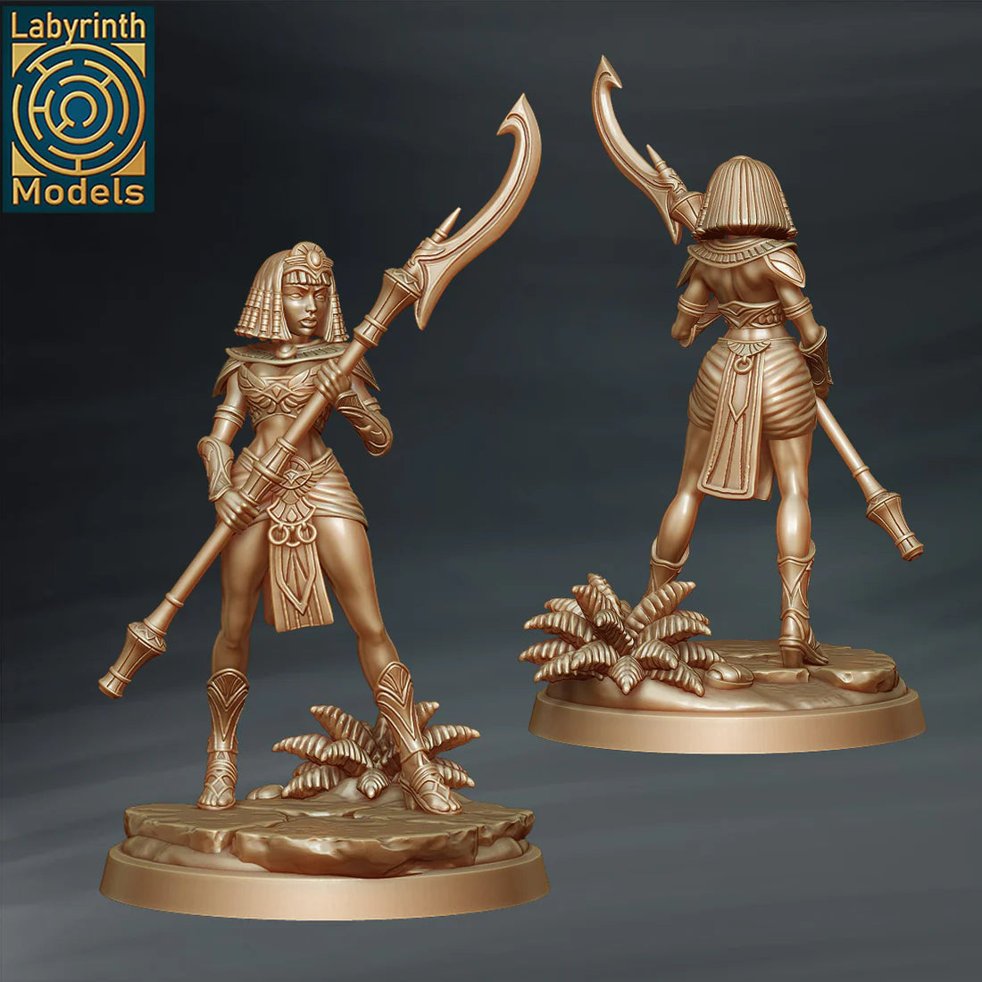 Labyrinth Models - Queen´s Guard 3 Human - Kingdom of Kemet 2022 November