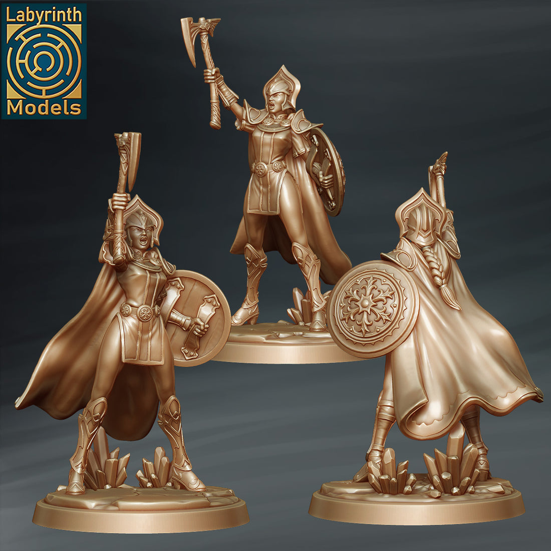 Labyrinth Models - Shieldmaiden 1 - Ice Queen 2023 February