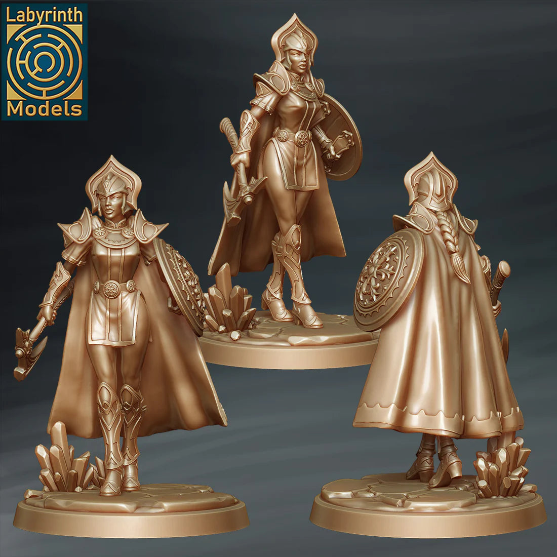 Labyrinth Models - Shieldmaiden 4 - Ice Queen 2023 February
