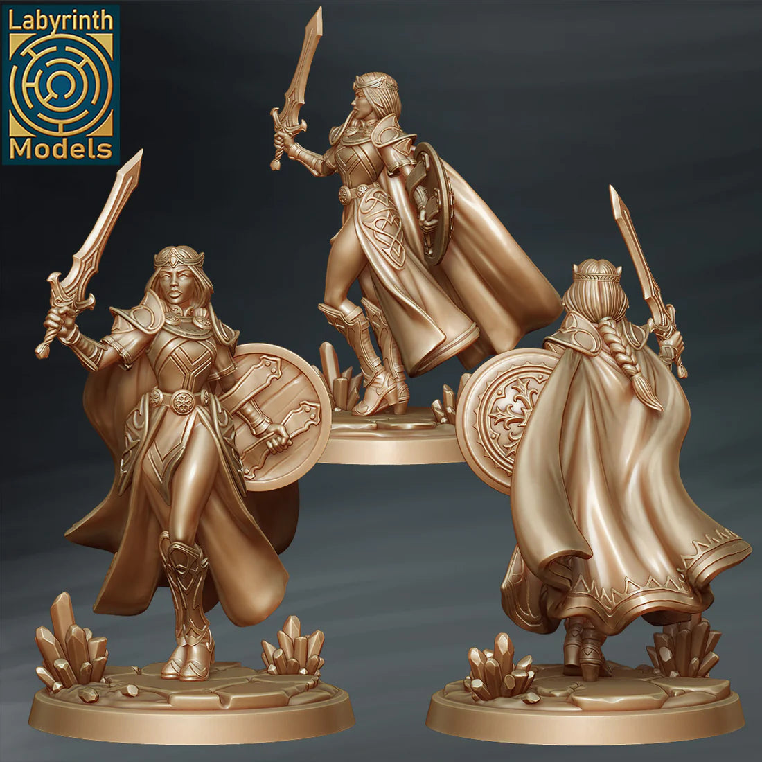 Labyrinth Models - Shieldmaiden Champion - Ice Queen 2023 February