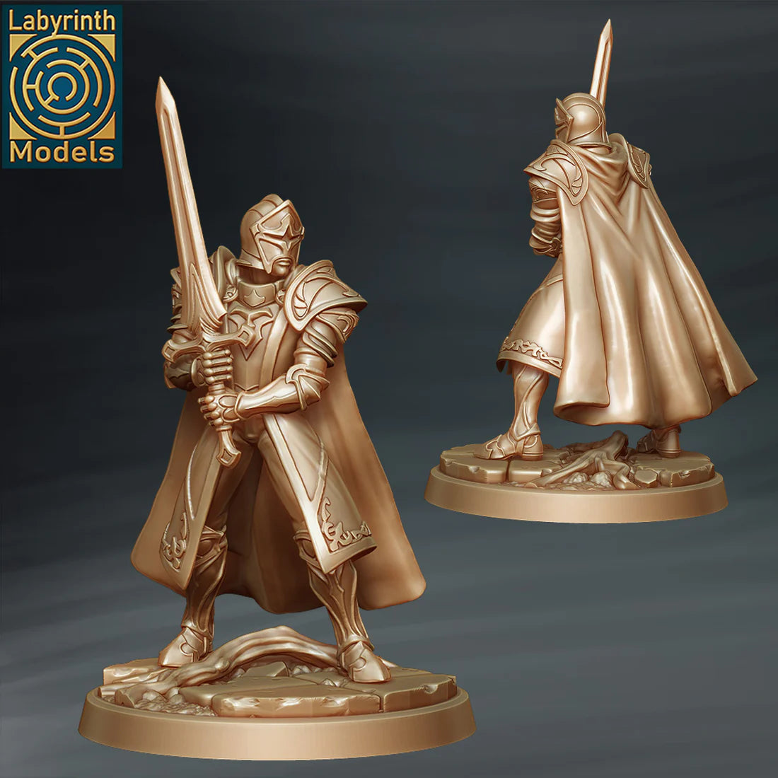 Labyrinth Models - Paladin Templar Knight 3 - Witch Hunters 2023 March