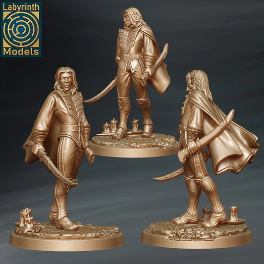 Labyrinth Models - Vampire Male 1 - Vampires 2022 December